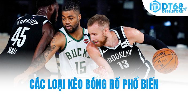 Các loại kèo bóng rổ phổ biến