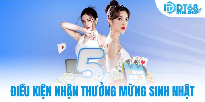 Điều kiện nhận thưởng mừng sinh nhật