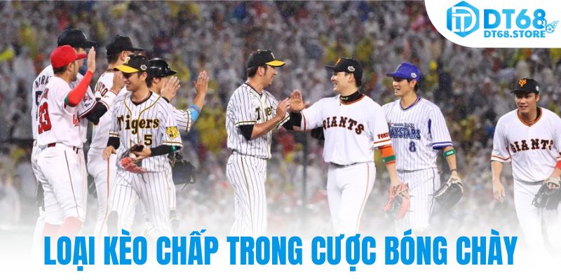 Loại kèo chấp trong cược bóng chày