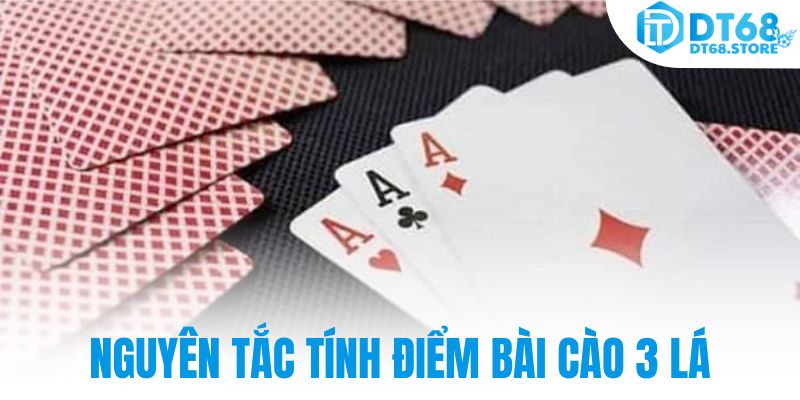 Nguyên tắc tính điểm bài cào 3 lá