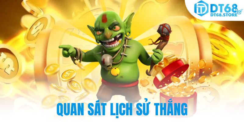 Quan sát lịch sử thắng