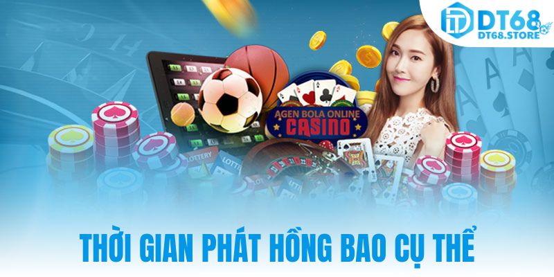 Thời gian phát hồng bao cụ thể