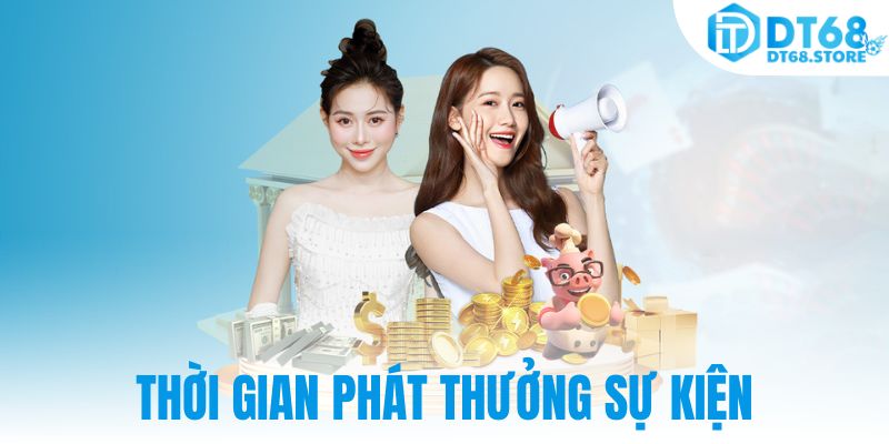 Thời gian phát thưởng sự kiện