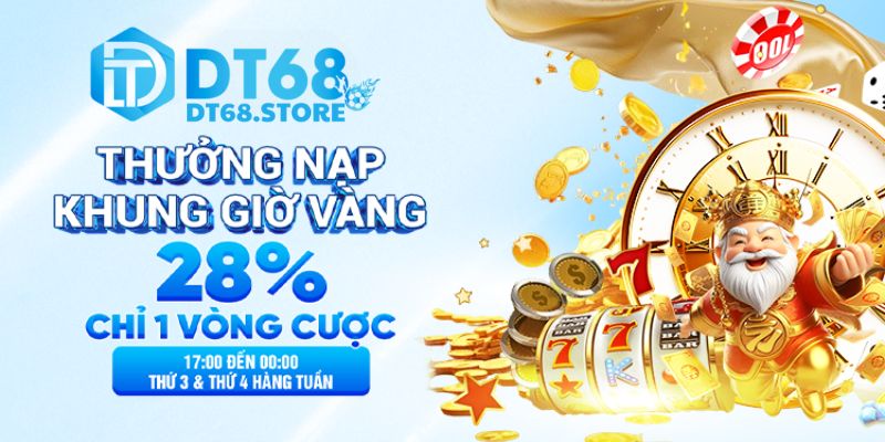 Thưởng nạp khung giờ vàng